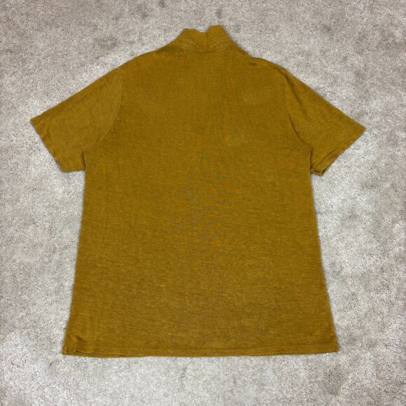 Jungmaven 100% Hemp Polo Shirt Men's Large Quiet Luxury Minimalist - Picture 3 of 8